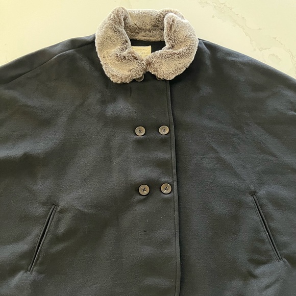 NWT Hope & Henry Faux Neck Poncho - Picture 2 of 7